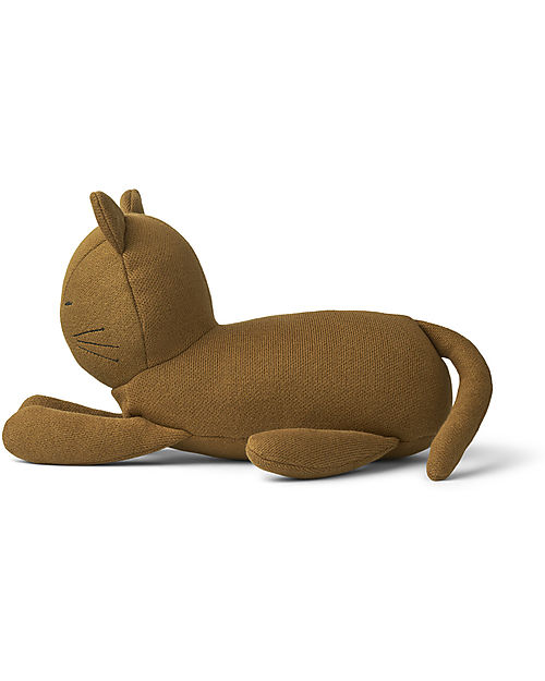 Liewood Peluche Gatto Grayson - Caramello -  100% Cotone Organico Peluche