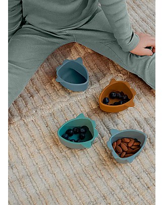 Liewood Pigiama Wilhelm - Blue Fog/Sandy - Cotone Bio Pigiami