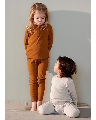 Liewood Pigiama Wilhelm - Golden Caramel - Cotone Bio Pigiami