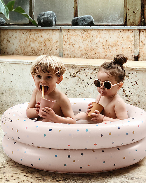 Liewood Piscina Gonfiabile per Bambini Leonore - Coriandoli - 80x20cm Piscine Gonfiabili