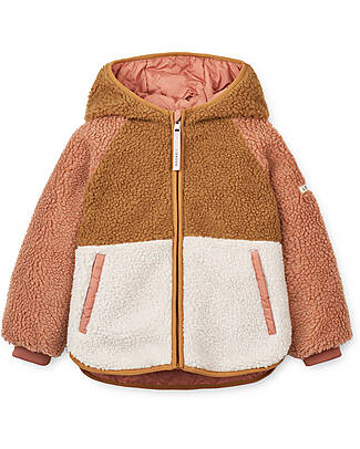 Liewood Piumino Reversibile/Teddy Jackson - Tuscany Rose - 100% Materiale Riciclato Piumini