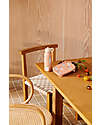 Liewood Portapranzo in Silicone e Acciaio Arthur - Gatto - Tuscany Rose Porta Merenda