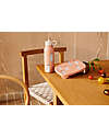 Liewood Portapranzo in Silicone e Acciaio Arthur - Gatto - Tuscany Rose Porta Merenda