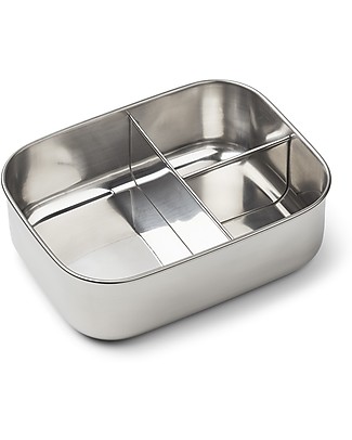 Liewood Portapranzo in Silicone e Acciaio Arthur - Mr Orso Blu Porta Merenda