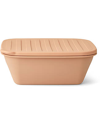 Liewood Portapranzo Ripiegabile in Silicone Franklin - Rosa Tuscany Accessori per Capelli