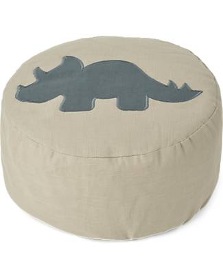 Liewood Pouf Cuscino - Dinosauro - Cotone Organico Contenitori Portaoggetti