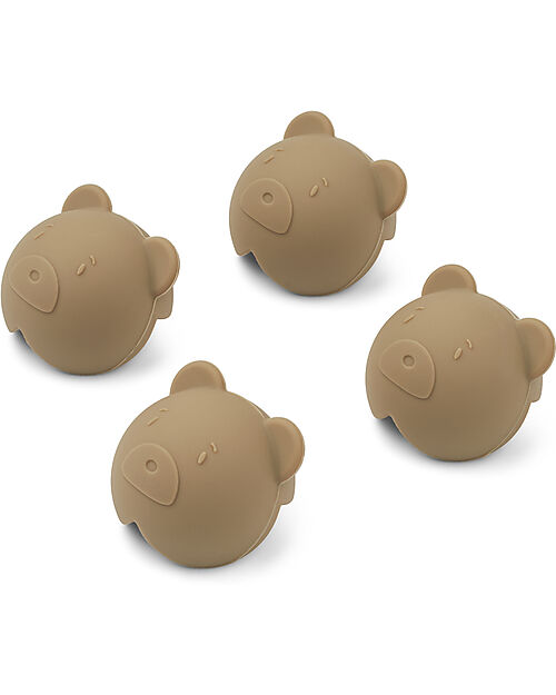 Liewood Protettore per Angoli Abraham - Set da 4 pezzi - Avena - Proteggi i tuoi angoli con stile! Accessori Sicurezza