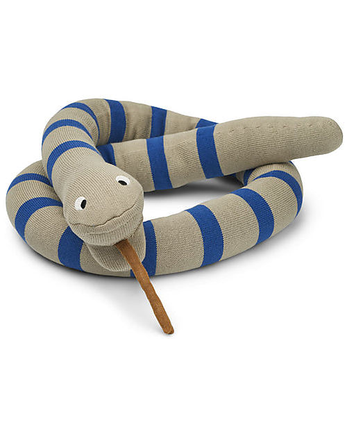 Liewood Pupazzo Lavorato a Maglia Filippa - Serpente - Cotone Bio Pupazzi