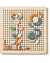 Liewood Puzzle in Legno Cecily - 36 pezzi - Faune Green Multi Mix Puzzle