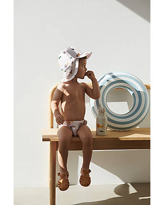 Liewood Salvagente Gonfiabile Baloo - A Righe - Blu Mare e Crema Giochi da Spiaggia