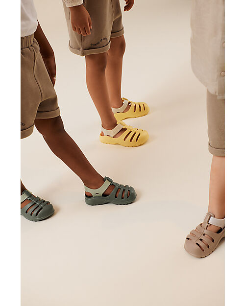 Liewood Sandali Beau - Verde Te e Verde Scuro - Flessibili e Resistenti Sandali