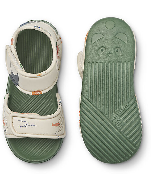 Liewood Sandali Blumer - Creature del Mare -  Sabbia Sandali