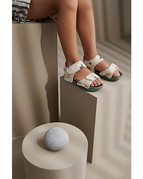 Liewood Sandali Blumer - Creature del Mare -  Sabbia Sandali