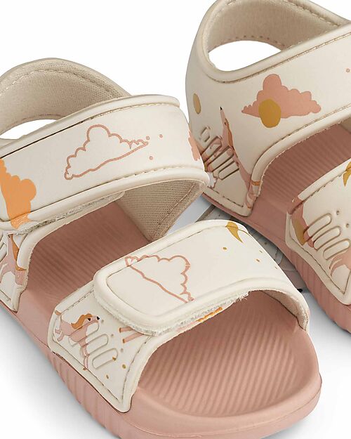 Liewood Sandali Blumer - Dream - Ecru Sandali