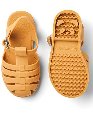Liewood Sandali con Cinturino Bre - Giallo - Flessibili + resistenti + sicuri! Scarpe_FAKE