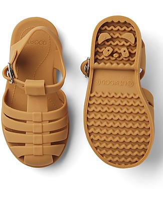 Liewood Sandali con Cinturino Bre - Mostarda - Flessibili + resistenti + sicuri! Scarpe