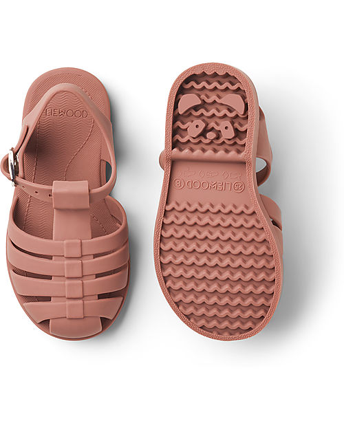 Liewood Sandali con Cinturino Bre - Rosa Scuro - Flessibili + Resistenti + Sicuri! Sandali