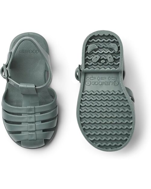 Liewood Sandali con Cinturino Bre - Whale Blue - Flessibili + Resistenti + Sicuri! Sandali