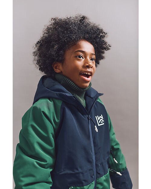 Liewood Scaldacollo Mathias - Verde Scuro - 100% Cotone Bio Sciarpe