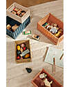 Liewood Set 2 Cassette Portaoggetti Weston - Sabbia - 25 x 36 x 13,5 cm Contenitori Portaoggetti