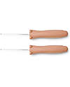 Liewood Set 2 Coltelli Bambini Perry - Tuscany Rose - Acciaio Inossidabile e Silicone Posate