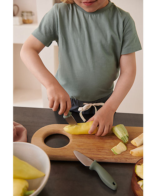 Liewood Set 2 Coltelli Bambini Perry - Tuscany Rose - Acciaio Inossidabile e Silicone Posate