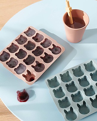 Liewood Set 2 Stampi per Ghiaccio in Silicone - Sonny - Rosa/Lavanda Set Pappa