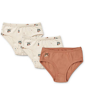 Liewood Set 3 slip - Nanette - Pesca / Sea Shell mix Slip