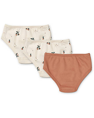 Liewood Set 3 slip - Nanette - Pesca / Sea Shell mix Slip