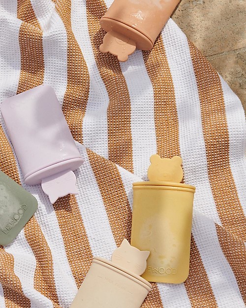 Liewood Set 6 Stampi per Ghiaccioli Malik Mini - Classic/Jojoba Multi Mix - Silicone Accessori Cucina