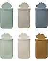 Liewood Set 6 Stampi per Ghiaccioli Malik Mini - Dino/Dusty Mint Multi Mix - Silicone Accessori Cucina