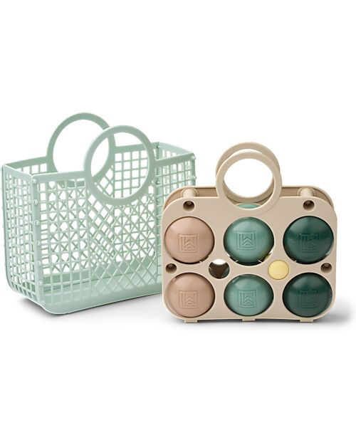 Liewood Set Bocce da Spiaggia Emmett - Sandy Multi Mix Giochi da Spiaggia