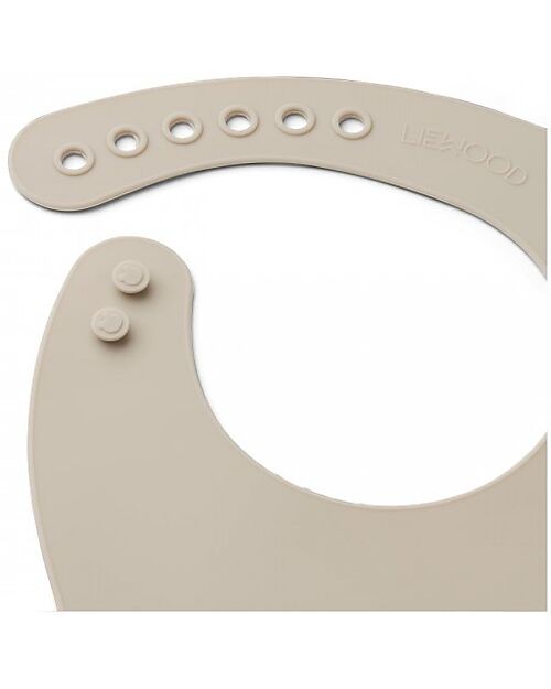 Liewood Set da 2 Bavagli Impermeabili con Tasca Tilda - Spazio - Multi Mix - Silicone Bavagli Impermeabili con Tasca