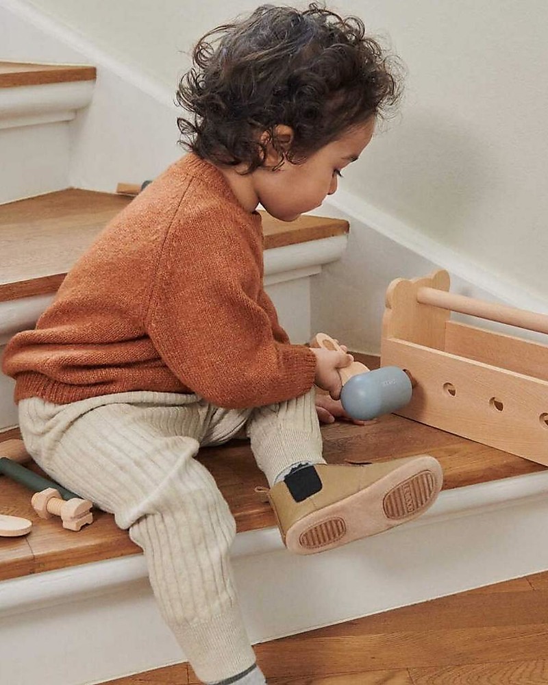 Cassetta degli attrezzi - Giochi in legno - Carpentiere - Bambini
