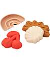 Liewood Set Formine da Spiaggia Gill - Ciliegie - Apple Blossom - 4 Pezzi Giochi da Spiaggia