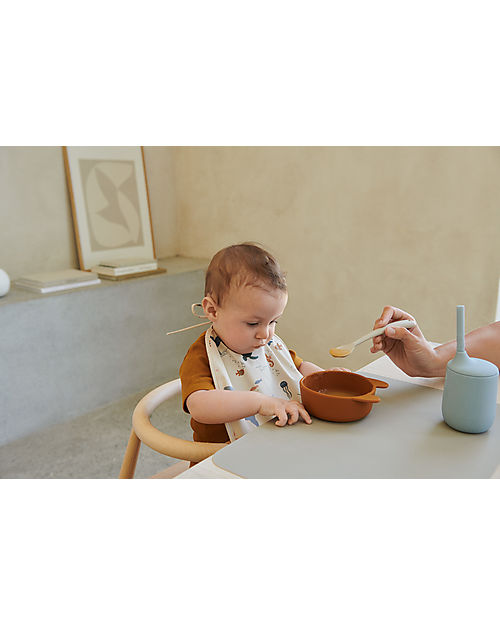 Liewood Set Pranzo Coniglietto Cathy - Whale blue multi mix Set Pappa