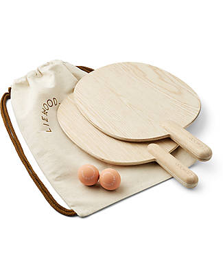 Liewood Set Racchette da Tennis in Legno John - Tuscany Rose Giochi da Spiaggia