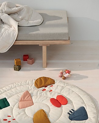 Liewood Sonaglio in Legno Anna - Tuscany Rose Multi Mix - Legno di Faggio Sonagli di Legno