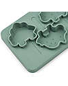 Liewood Stampi in Silicone per Gelato - Manfred - Dino Verde Menta Accessori Cucina