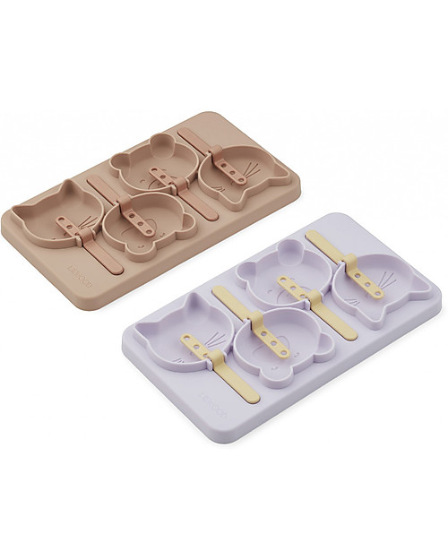 Liewood Stampi in Silicone per Gelato - Manfred - Lavanda Chiara Set Pappa