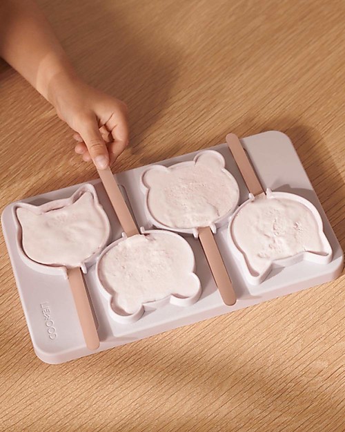 Liewood Stampi in Silicone per Gelato - Manfred - Lavanda Chiara Set Pappa