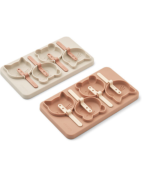 Liewood Stampi in Silicone per Gelato - Manfred - Pale Tuscany Mix Accessori Cucina