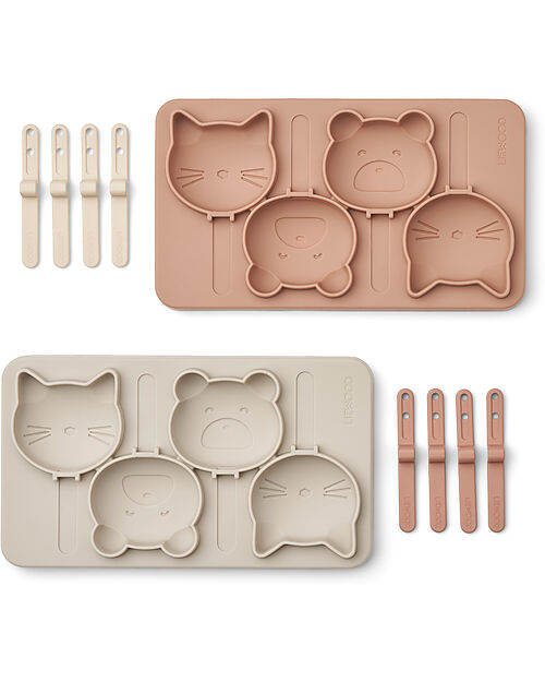 Liewood Stampi in Silicone per Gelato - Manfred - Pale Tuscany Mix Accessori Cucina