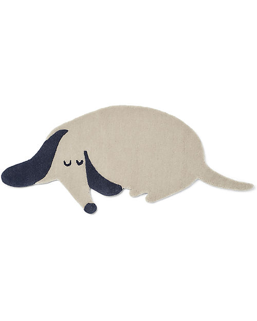 Liewood Tappeto Artigianale Jena - Cane - Avena - 120 x 50 cm - Lana e Cotone Tappeti Arredo