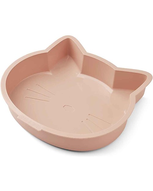 Liewood Tortiera Amory in Silicone - Gatto Rosa Set Pappa