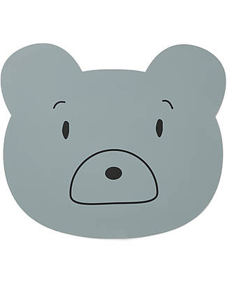 Liewood Tovaglietta Aura - Mr. Bear - Blu Nebbia Tovagliette_