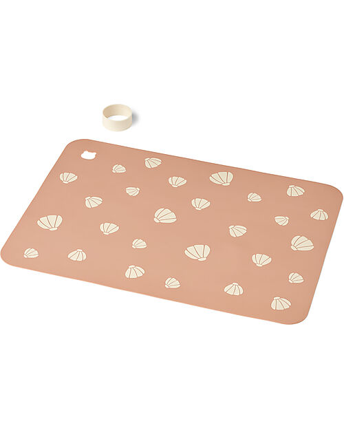 Liewood Tovaglietta Jude - Conchiglie - Rosa Antico Tovagliette_