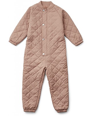 Liewood Tuta Termica Baby Frankie - Rosa Scuro - 100% Materiale Riciclato Giacche