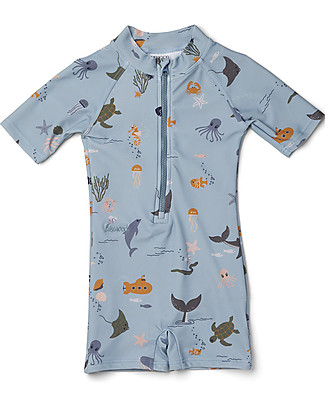 Liewood Tutina da Bagno Max - Creature del Mare - UV 50+ Costumi Interi