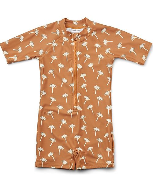 Liewood Tutina da Bagno Max - Palme e Mandorla - UV 50+ T-shirt Anti UV